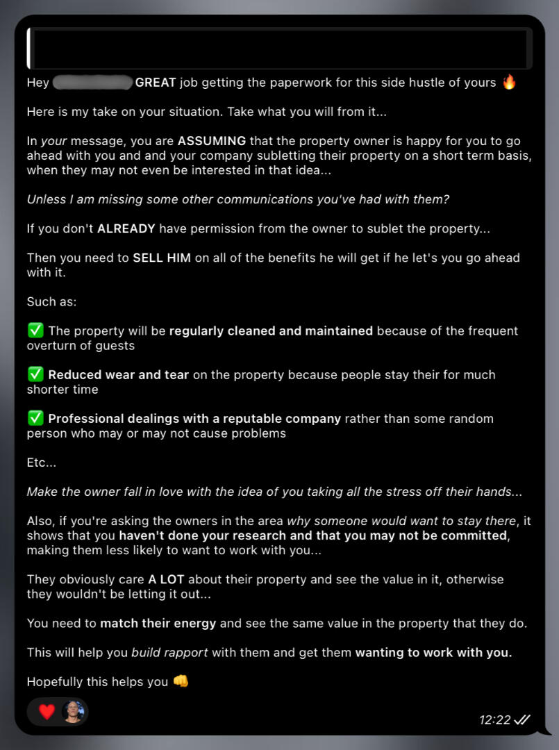 How to get what you want