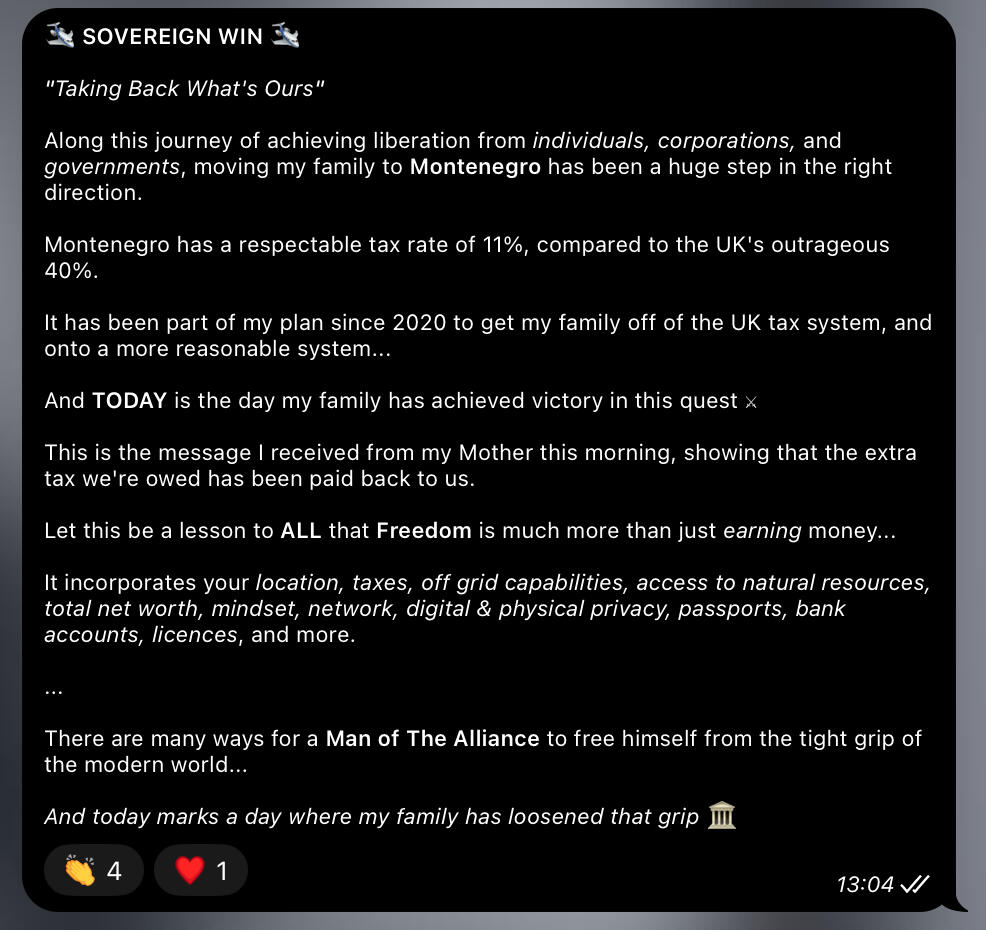 Taking back what&#39;s ours